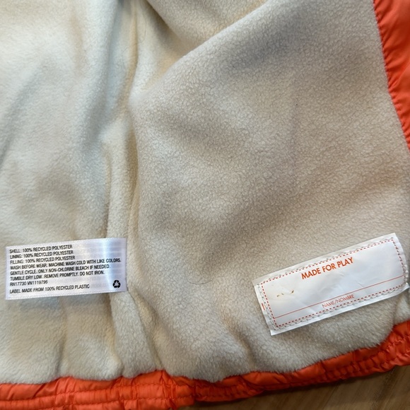 Cat & Jack 4t adorable coat in coral orange-pink or peach color - Picture 8 of 9